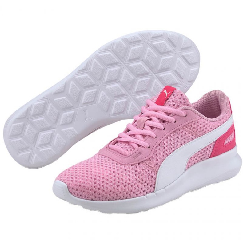 Buty Puma St Active Jr 369069 14 niebieskie różowe 1