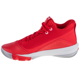 Buty Under Armour Sc 3Zero Iv M 3023917-600 czerwone pomarańcze i czerwienie 1