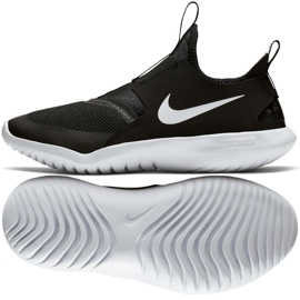 Buty biegowe Nike Flex Runner Jr AT4662 001 czarne 1