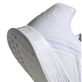 Buty biegowe adidas Duramo Sl M FW7391 białe czarne 4