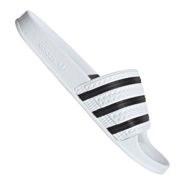 Klapki adidas Adilette M 280648 białe czarne 1
