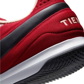 Buty piłkarskie Nike Tiempo Legend 8 Academy Ic M AT6099 608 czerwone pomarańcze i czerwienie 3