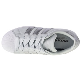 Buty adidas W Superstar W CG6452 białe srebrny 2