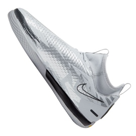 Buty piłkarskie Nike Phantom Gt Academy Df Se Ic Jr DA2288-001 srebrny srebrny 2