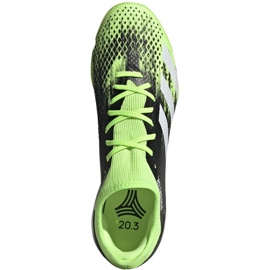 Buty piłkarskie adidas Predator 20.3 L Tf M EH2907 wielokolorowe zielone 1