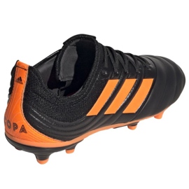 Buty piłkarskie adidas Copa 20.1 Fg Jr EH0887 czarne pomarańczowy, czarny, pomarańczowy 2
