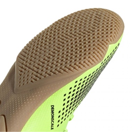 Buty piłkarskie adidas Predator 20.3 In Junior EH3028 wielokolorowe zielone 5