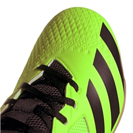 Buty piłkarskie adidas Predator 20.4 In Sala M EH3005 wielokolorowe zielone 3