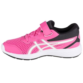 Buty Asics Ikaia 9 Ps Jr 1014A132-700 białe różowe 1