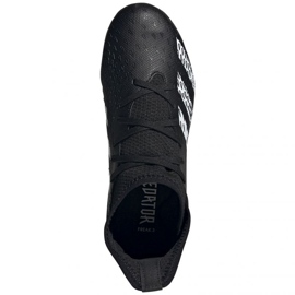 Buty piłkarskie adidas Predator Freak .3 Fg Jr FY1031 wielokolorowe czarne 3