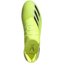 Buty piłkarskie adidas X Ghosted.1 Fg M FW6898 zielony, żółty, neon zielone 1