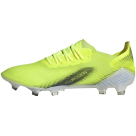 Buty piłkarskie adidas X Ghosted.1 Fg M FW6898 zielony, żółty, neon zielone 2