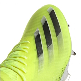 Buty piłkarskie adidas X Ghosted.1 Fg M FW6898 zielony, żółty, neon zielone 3