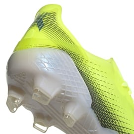 Buty piłkarskie adidas X Ghosted.1 Fg M FW6898 zielony, żółty, neon zielone 4