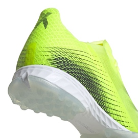 Buty piłkarskie adidas X Ghosted.1 Tf M FW6962 wielokolorowe żółte 2