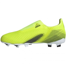 Buty piłkarskie adidas X Ghosted.3 Ll Fg Jr FW6978 żółte wielokolorowe 6