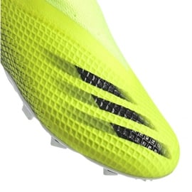 Buty piłkarskie adidas X Ghosted.3 Ll Fg Jr FW6978 żółte wielokolorowe 7