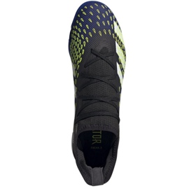 Buty piłkarskie adidas Predator Freak.3 Tf M FY0623 czarne niebieskie 3
