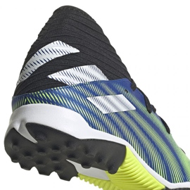 Buty piłkarskie adidas Nemeziz.3 Tf M FW7407 wielokolorowe niebieskie 4
