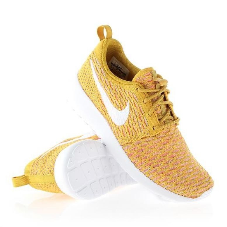 Buty Nike Rosherun Flyknit W 704927-700 pomarańczowe 2