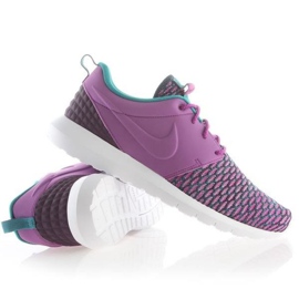 Buty Nike Roshe Nm Flyknit Prm M 746825-500 fioletowe 2