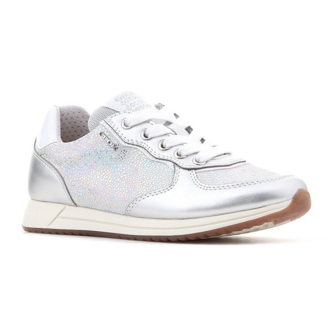 Buty Geox J Jensea G.D J826FD 007NF C1355 srebrny 1
