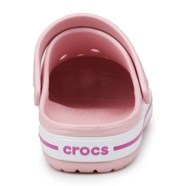 Klapki Crocs Crocband W 11016-6MB różowe 5
