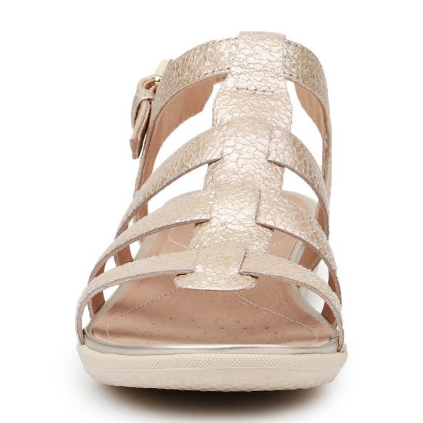 Sandały Geox D Sand Vega A W D72R6A-000KY-C2012 niebieskie złoty 2