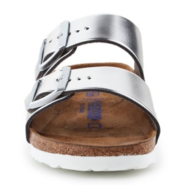 Klapki Birkenstock Arizona Bs 1005961 srebrny 2
