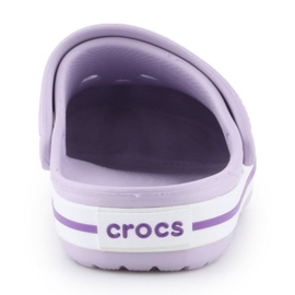 Klapki Crocs Crocband Clog Jr 204537-5P8 fioletowe 5