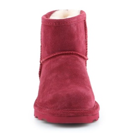Buty zimowe Bearpaw Alyssa 2130W-620 Bordeaux czerwone 2