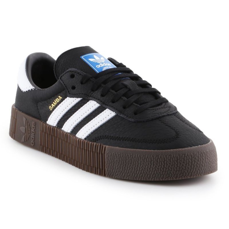 Buty adidas Sambarose W B28156 białe czarne 1
