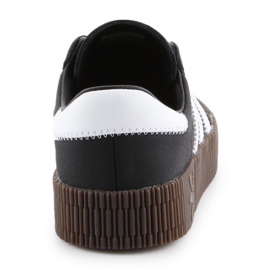 Buty adidas Sambarose W B28156 białe czarne 5