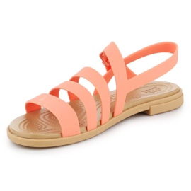 Sandały Crocs Tulum Sandal W 206107-82R różowe 3