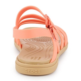 Sandały Crocs Tulum Sandal W 206107-82R różowe 5