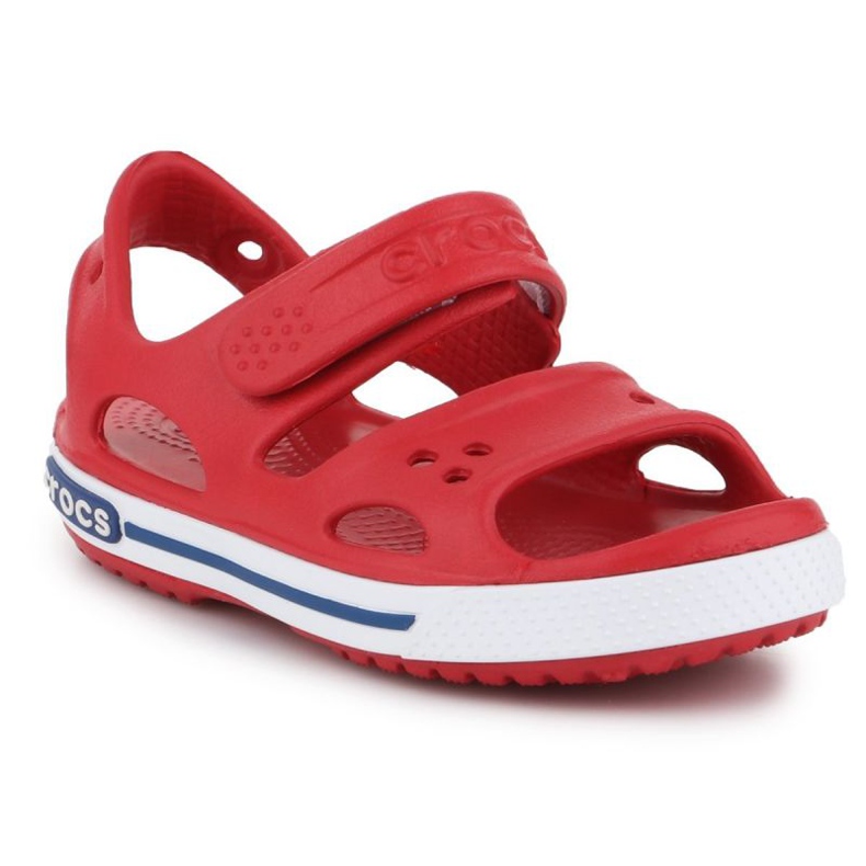 Sandały Crocs Crocband Ii Sandal Jr 14854-6OE czerwone 1