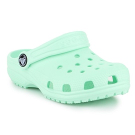 Klapki Crocs Classic Clog K Jr 204536-3TI zielone 1