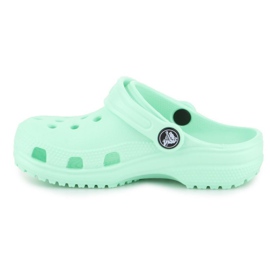 Klapki Crocs Classic Clog K Jr 204536-3TI zielone 4