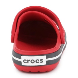 Klapki Crocs Crocband Clog K Jr 204537-6IB czerwone 5