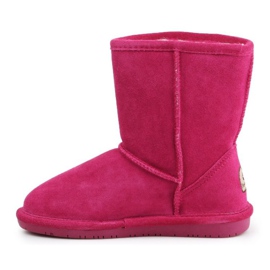 Zimowe buty BearPaw Jr 608Y Pom Berry różowe 4
