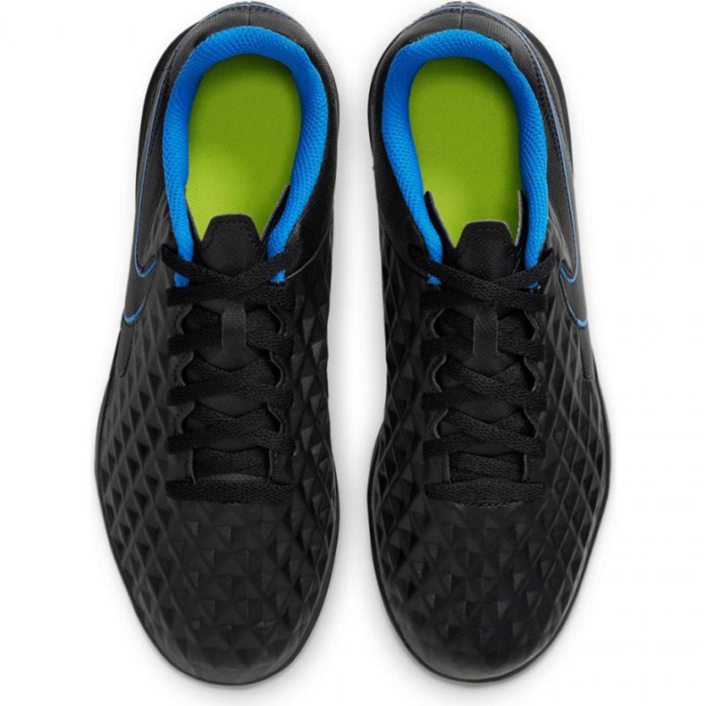 Buty piłkarskie Nike Tiempo Legend 8 Club Tf Jr AT5883-090 czarne 1