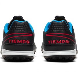 Buty piłkarskie Nike Tiempo Legend 8 Academy Tf Jr AT5736-090 czarne czarne 4