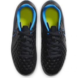 Buty piłkarskie Nike Tiempo Legend 8 Club FG/MG Jr AT5881-090 czarne czarne 6