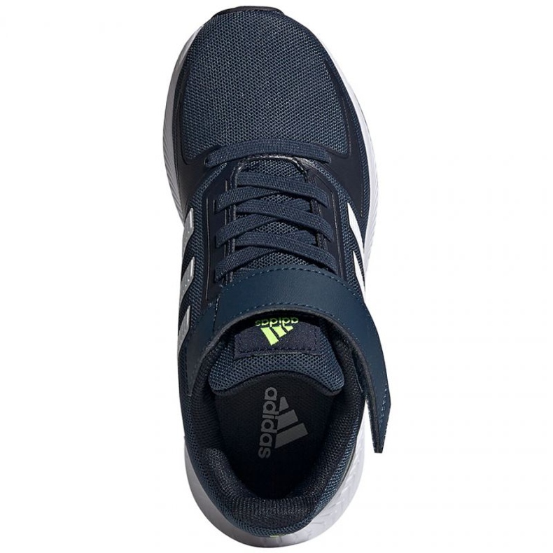 Buty adidas Runfalcon 2.0 C Jr FZ0110 białe granatowe 1