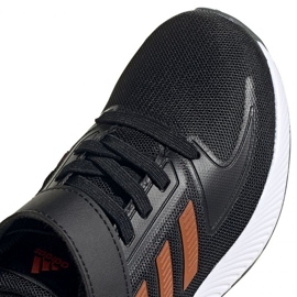 Buty adidas Runfalcon 2.0 Jr FZ0116 czarne 4