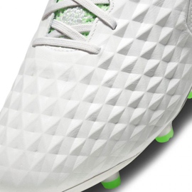 Buty piłkarskie Nike Tiempo Legend 8 Elite Fg M AT5293 030 białe białe 6