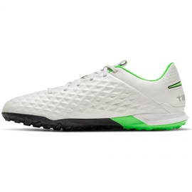 Buty piłkarskie Nike Legend 8 Pro Tf M AT6136 030 białe białe 1