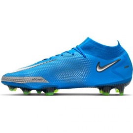 Buty piłkarskie Nike Phantom Gt Elite Dynamic Fit Fg M CW6589 400 niebieskie niebieskie 1