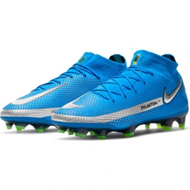 Buty piłkarskie Nike Phantom Gt Elite Dynamic Fit Fg M CW6589 400 niebieskie niebieskie 3