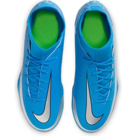 Buty piłkarskie Nike Phantom Gt Club Df FG/MG Jr CW6727-400 wielokolorowe niebieskie 1